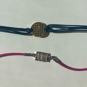 Bundle of two Lia Sophia bracelets